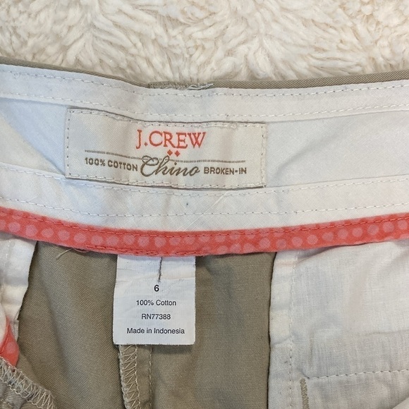 J Crew Chino Broken In style 100% cotton - Picture 5 of 7